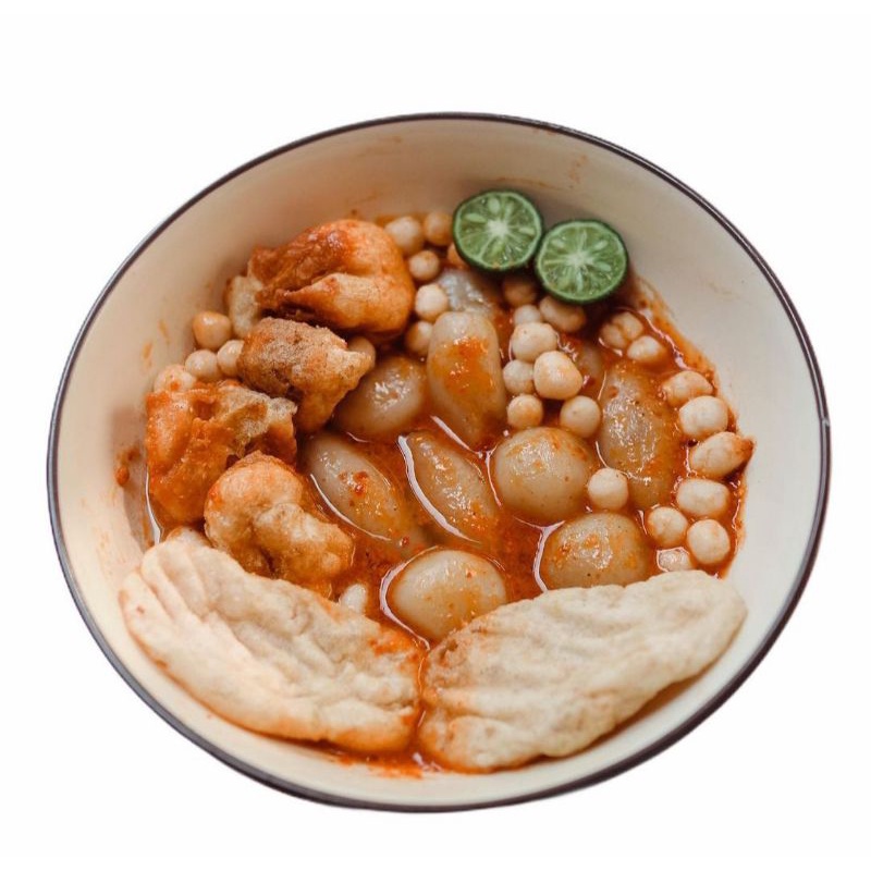 

Baso aci isi daging dan gajih enak kenyal