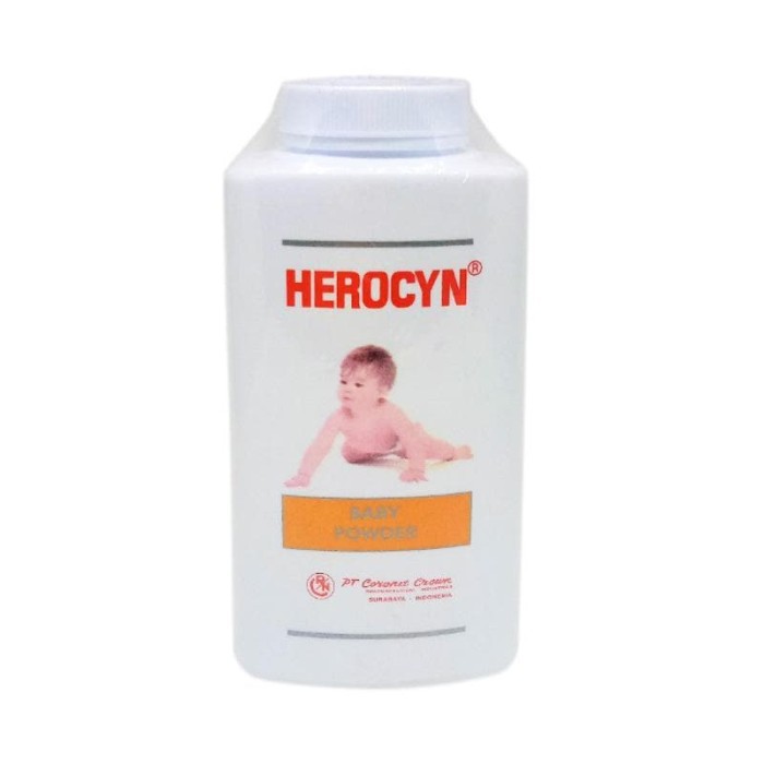 Herocyn Baby Powder Bedak Bayi Anti Iritasi Alergi Biang Keringat