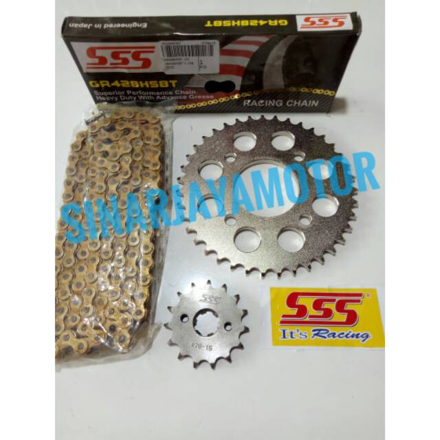 Gear sss cb 150 - cbr 150  428 - hsbt