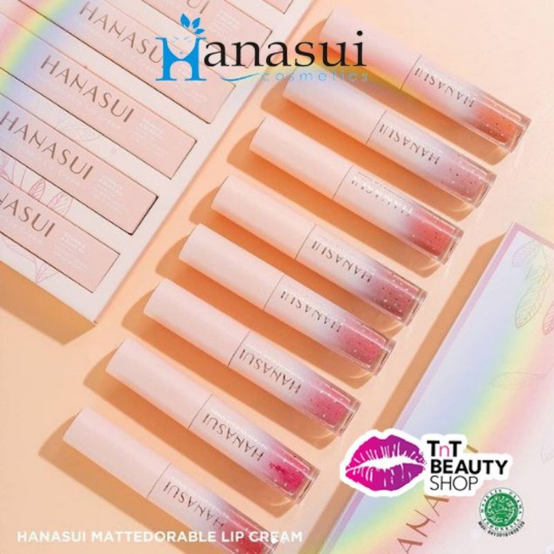 [Grosir] Hanasui Matte Lip Cream