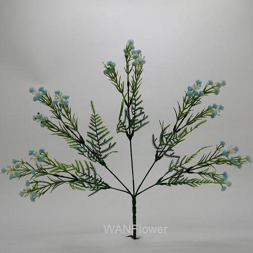 WANFLOWER Daun Pakis BabyBreath X5 * BIRU