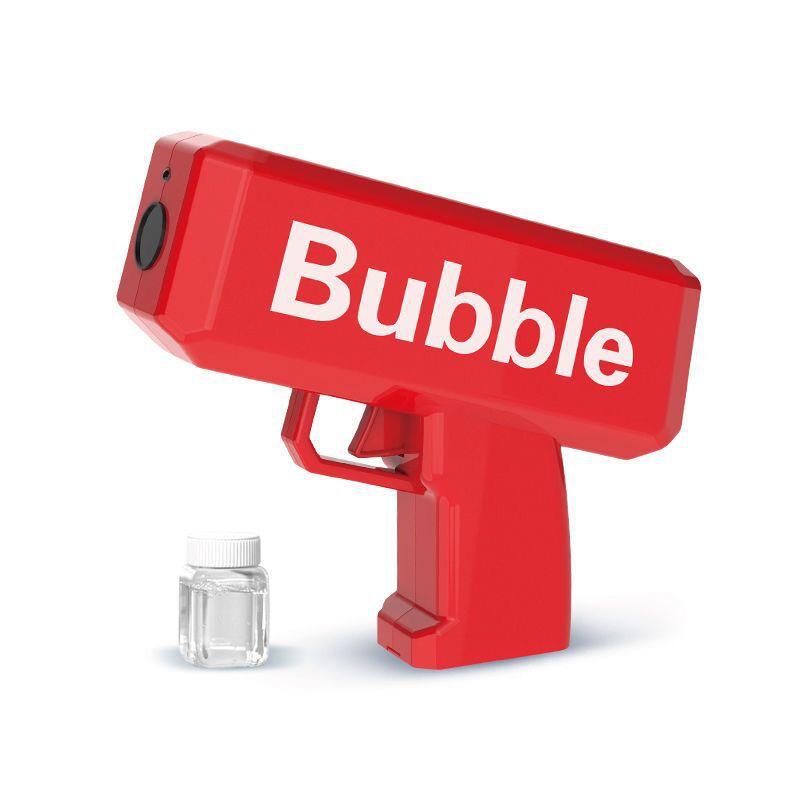 Mainan Bubble Model PISTOL GUN ( music)Tembakan Balon / Gelembung Sabun / mainan anak