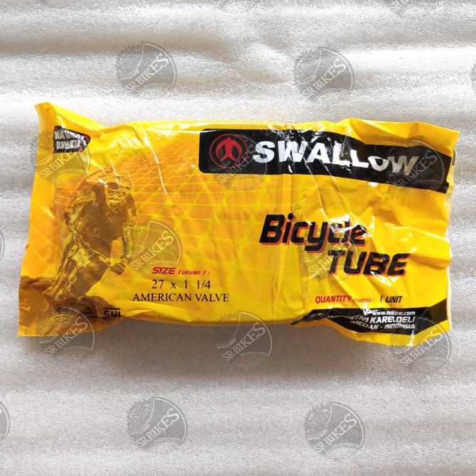 BERKUALITAS Ban Dalam 27 x 1 1/4 Sepeda Balap Lama Jadul CTB JEPANG. SWALLOW