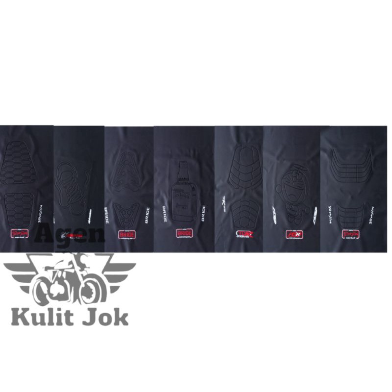 Cover jok/Sarung jok/Kulit jok motor pres/PRES BESAR KUPINGAN/ukuran 85x46 cm dan 91x46 cm