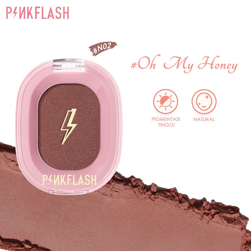 PINKFLASH Blush On Matte Shimmer Cheek Makeup N02 1Piece