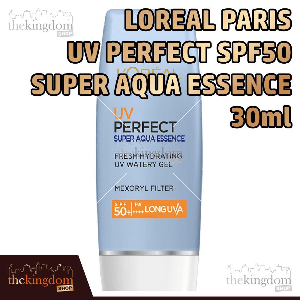 L'Oreal Dex UV Perfect Aqua Essence SPF50 30ml Loreal Tabir Surya Sunscreen Sunblok