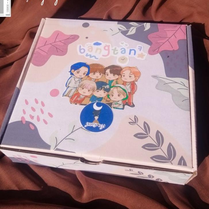 Sudah READY.. BT21 STUDENTS STARTER PACK Alat Tulis BT21 Gift Box BTS by GYAT Project - Hampers Kado