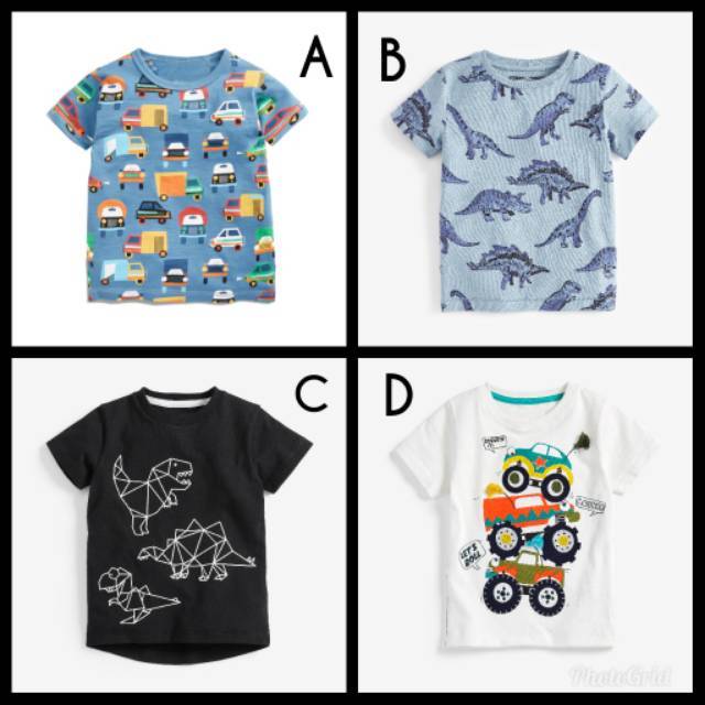 Kaos Anak Dino Cars