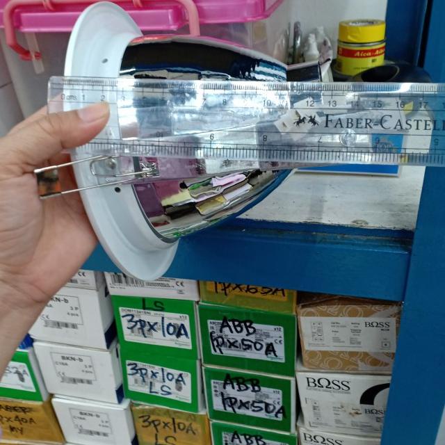 Fitting / Kap Lampu Downlight Tanam OSIWA 5 Inch Putih 9PS YD Terbaru