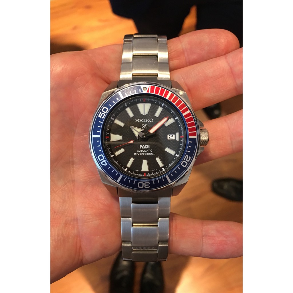 Seiko Prospex Padi Automatic Diver Samurai Mens SRPB99K1 / SRPB99