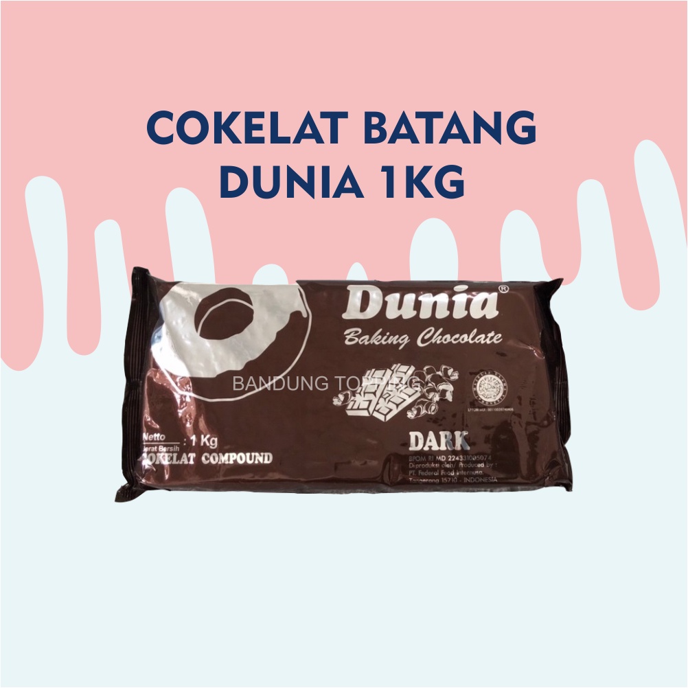 Coklat Batang Dunia Dark Coklat 1kg es kul kul viral