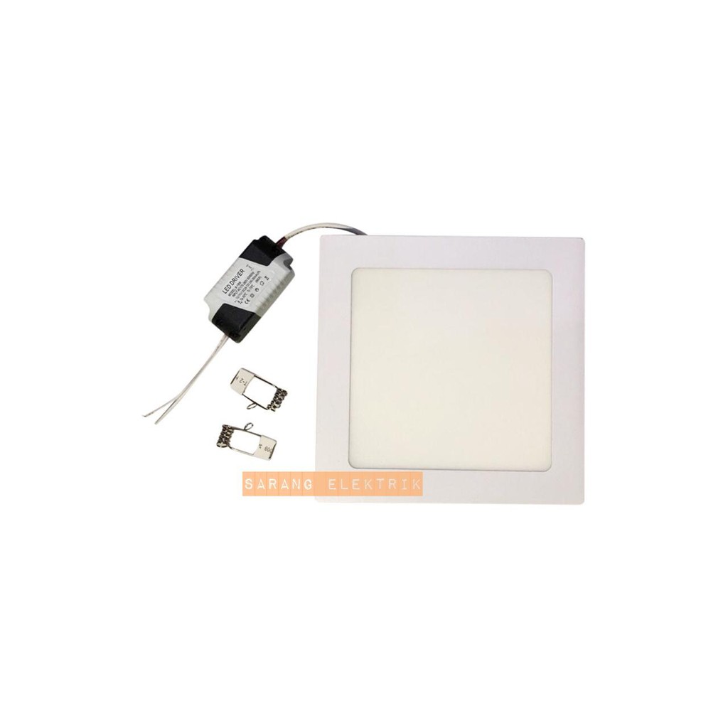 LED Panel Slim Downlight 6W 6Watt Kotak / Square