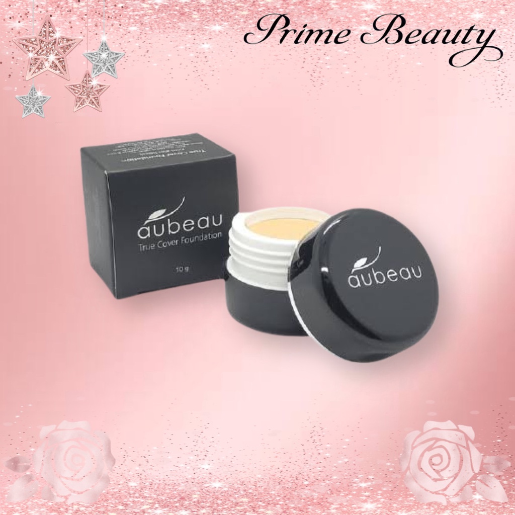 ❗TERMURAH❗AUBEAU True Cover Foundation - 01 Light Yellow