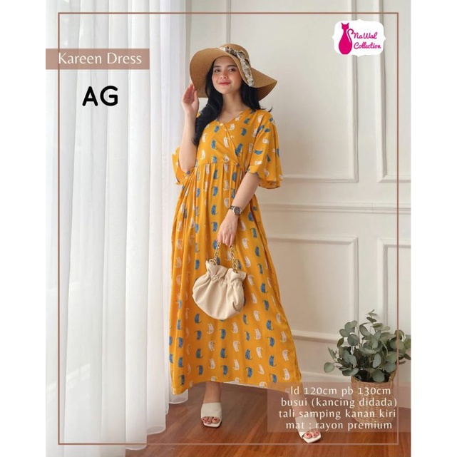 Kareen Dress - Seri 3 by Nawal / Dress rayon