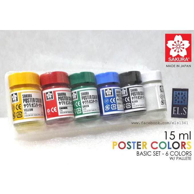 

Terbaru! Sakura Poster Colors - Basic Set 15Ml Terpercaya