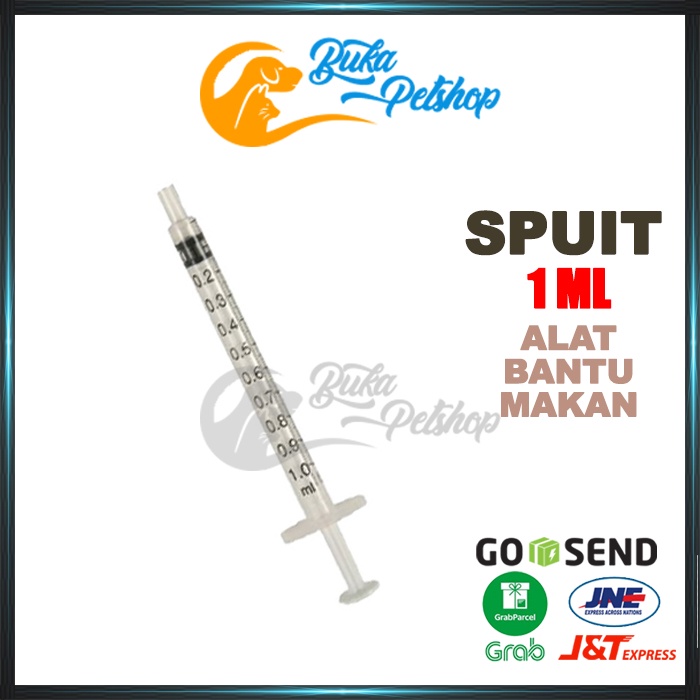 SPUIT Kucing SPUIT Anjing Alat Bantu Makan Hewan 1ml