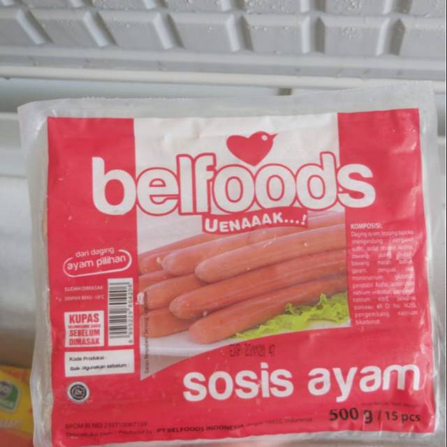 

Belfoods UenaK Sosis Ayam isi 15pcs