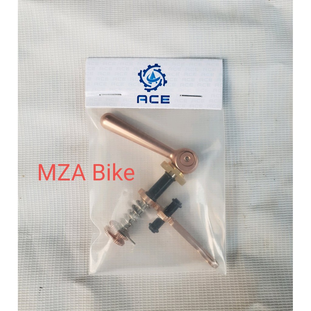 SALE Aceoffix Brompton Seatpost Clamp - Brimpton Seatpost Clamp Champagne Gold