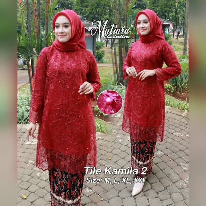 set kebaya kamila 2 berkualitas