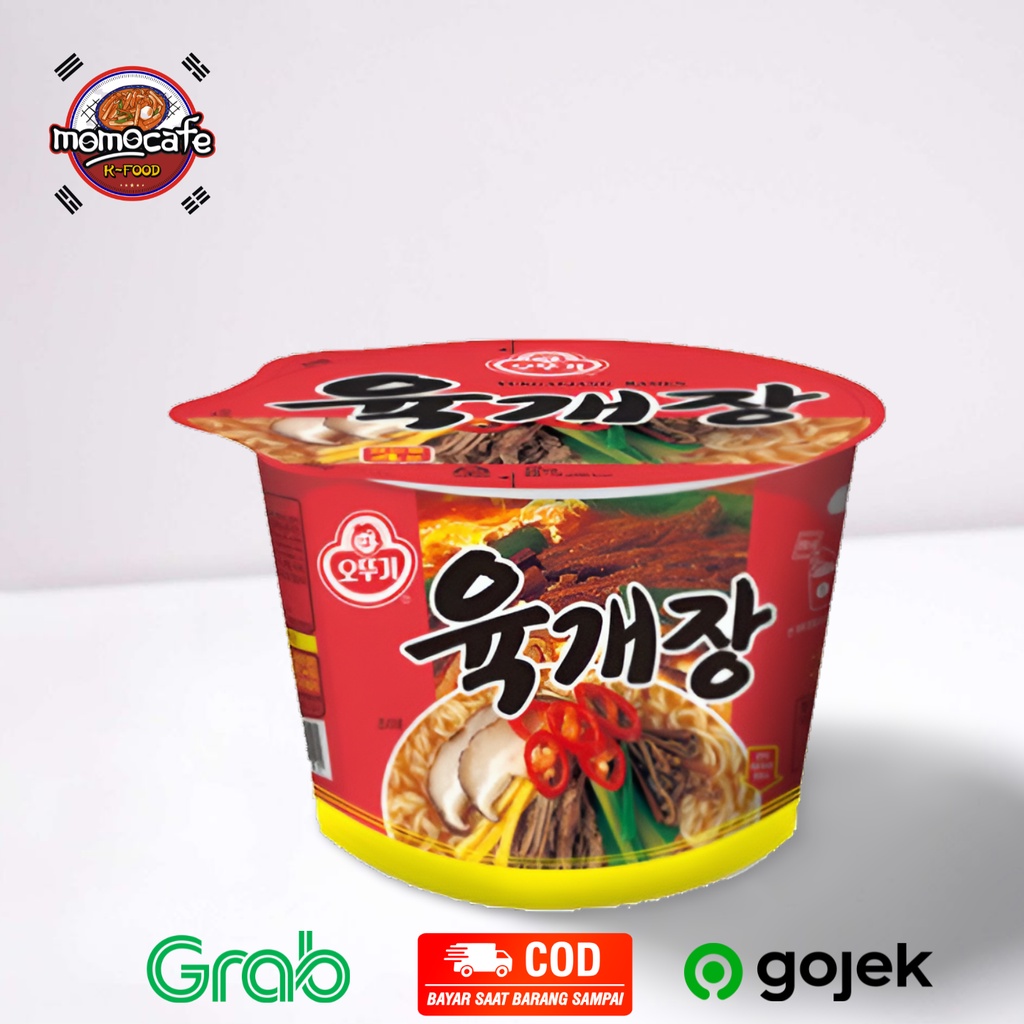 

Ottogi Yukgaejang Ramen Bowl 110g - Mie Korea Rasa Daging Pedas