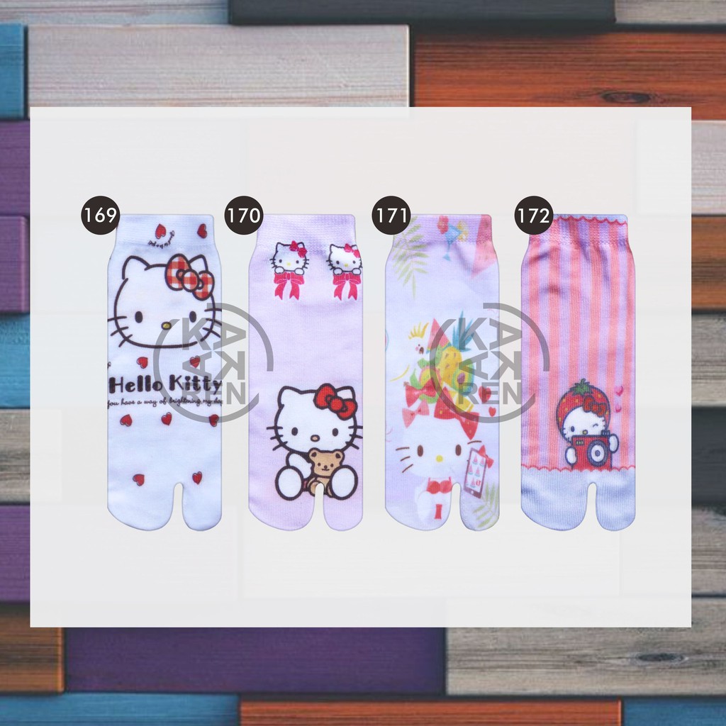 Kaos Kaki Jempol Anak Printing Karakter Hello Kitty I