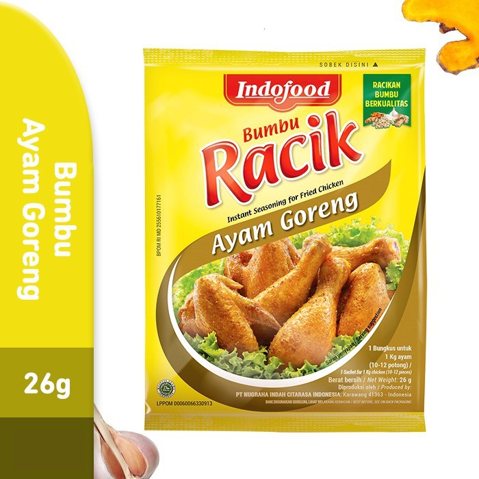 

INDOFOOD Bumbu Racik Ayam Goreng 26 gr