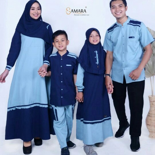 Set-Family-Muslim-Busana- Couple Baju Muslim Keluarga Busana Muslim -Busana-Muslim-Family-Set.