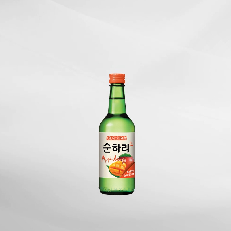 ChumChurum Soju Apple Mango 360 Ml ( Original &amp; Resmi By Vinyard )