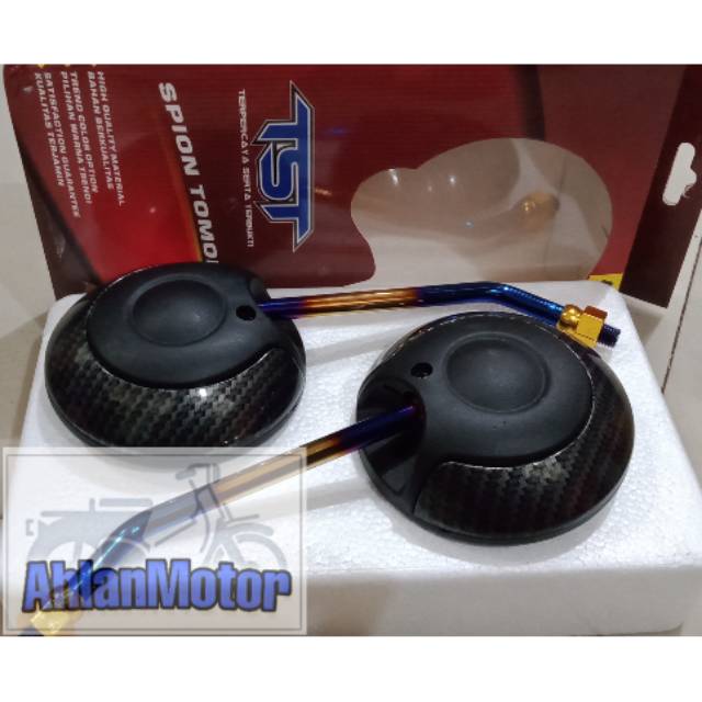Spion Bulat Pelangi /Spion Bulat Setandar HONDA/Spion Bulat Carbon /Spion Tangkai Pelangi