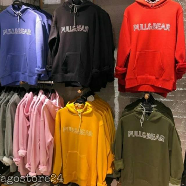hoodie pull and bear original