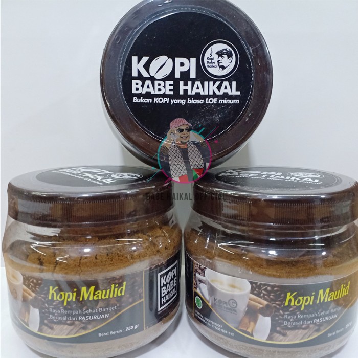 

KOPI BABE HAIKAL - KOPI MAULID (KOPI DENGAN REMPAH & JAHE MERAH)