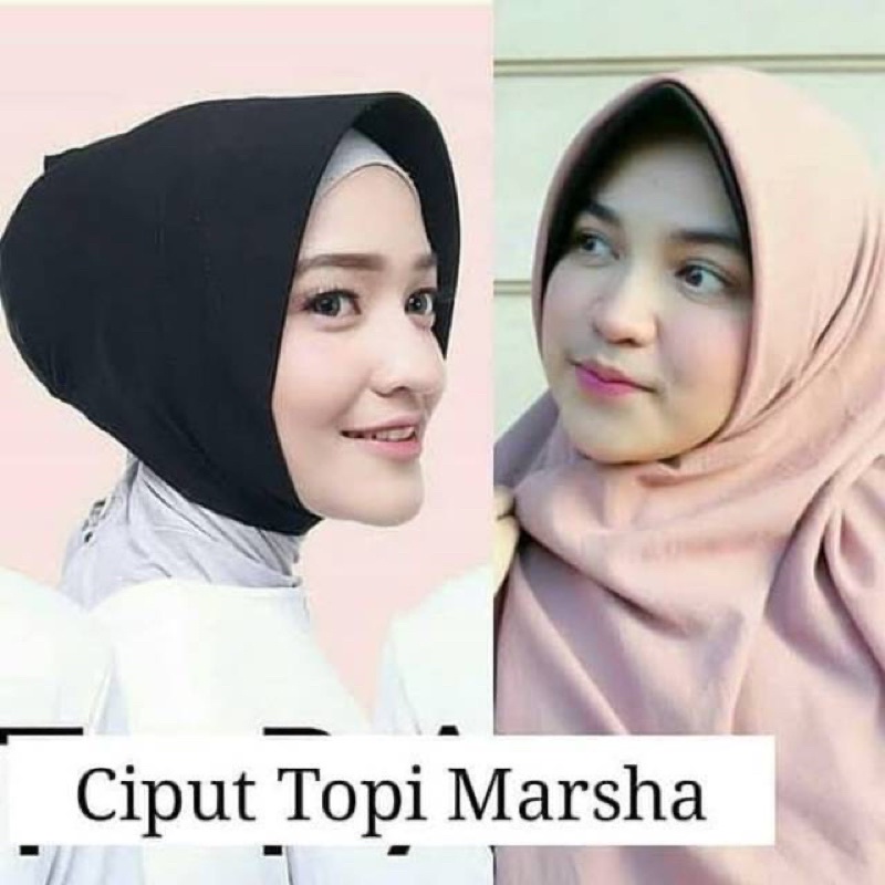 ciput inner hijab pet anti letoy bikin hijab tegak