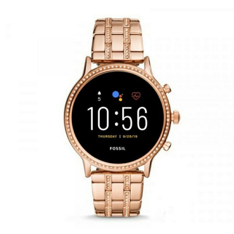 Jam Fossil Gen 5 Smartwatch Rosegold blink ftw 6035