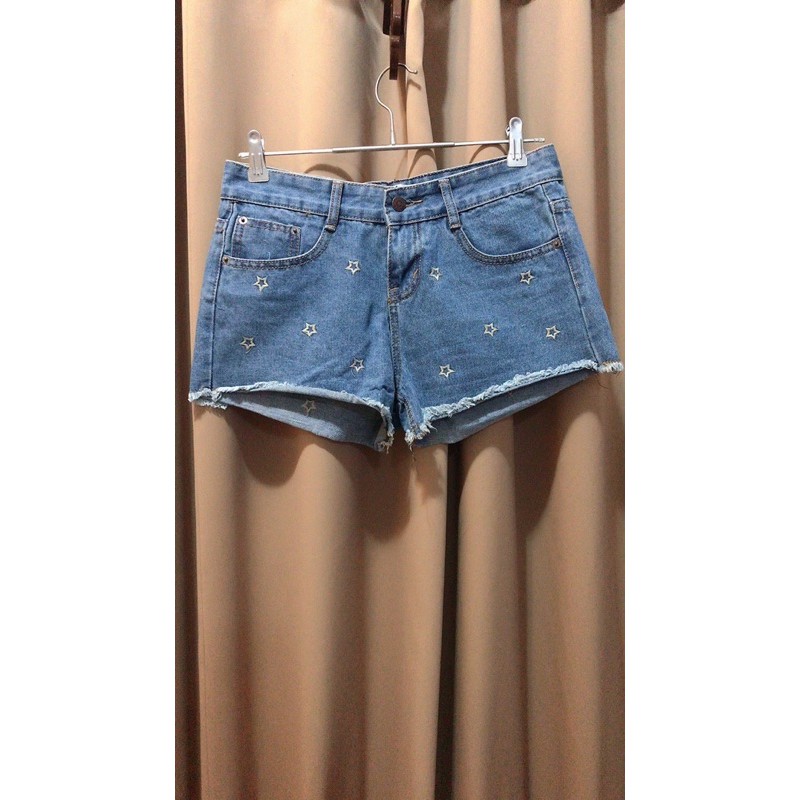 This Is April Short Pants Denim Medium Waist