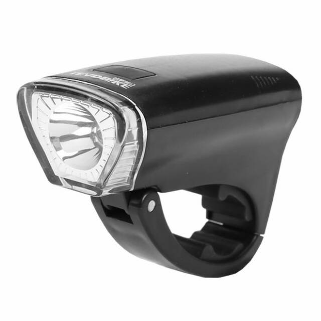 Leadbike Lampu Senter Depan Sepeda LED Universal Fit - A126 - Black