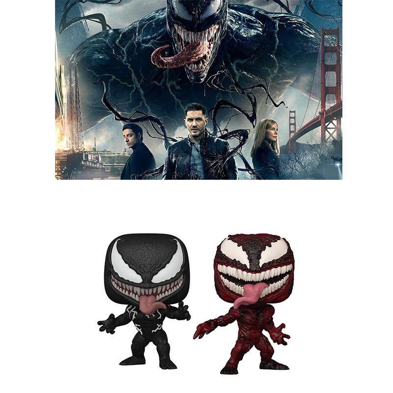 Pop Movies Venom Funko #888mainan Carnage Vinyl Action Figure Model Kolekte