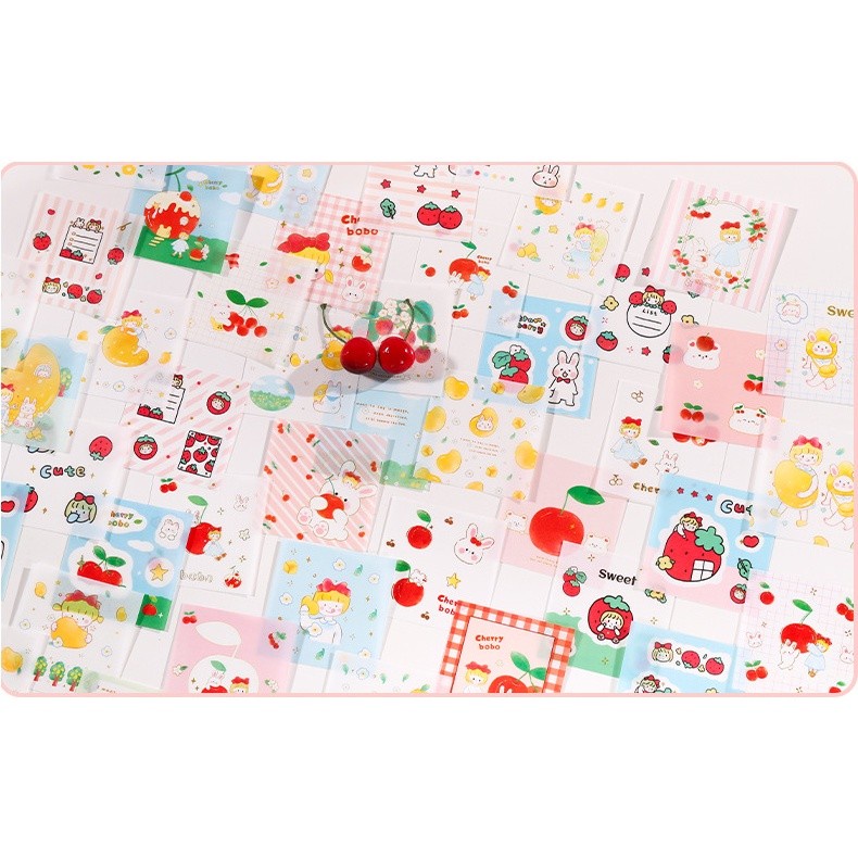 

JoyTop Decorative Stickers Cherry And Strawberry in Gift Box