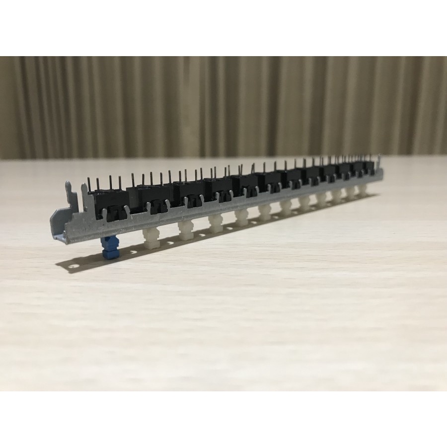 SWITCH PUSH BUTTON SAKLAR GANTI CHANNEL TELEVISI TV 12 CHANNEL 2x3 PIN