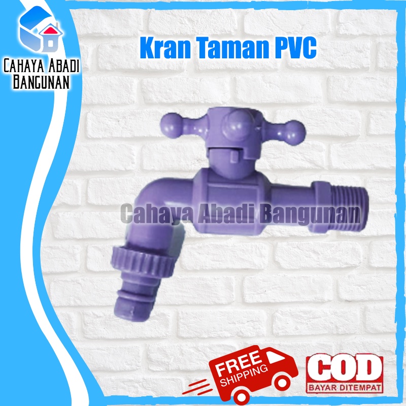 Keran Air Taman / Kran Taman PVC / Keran Taman Plastik