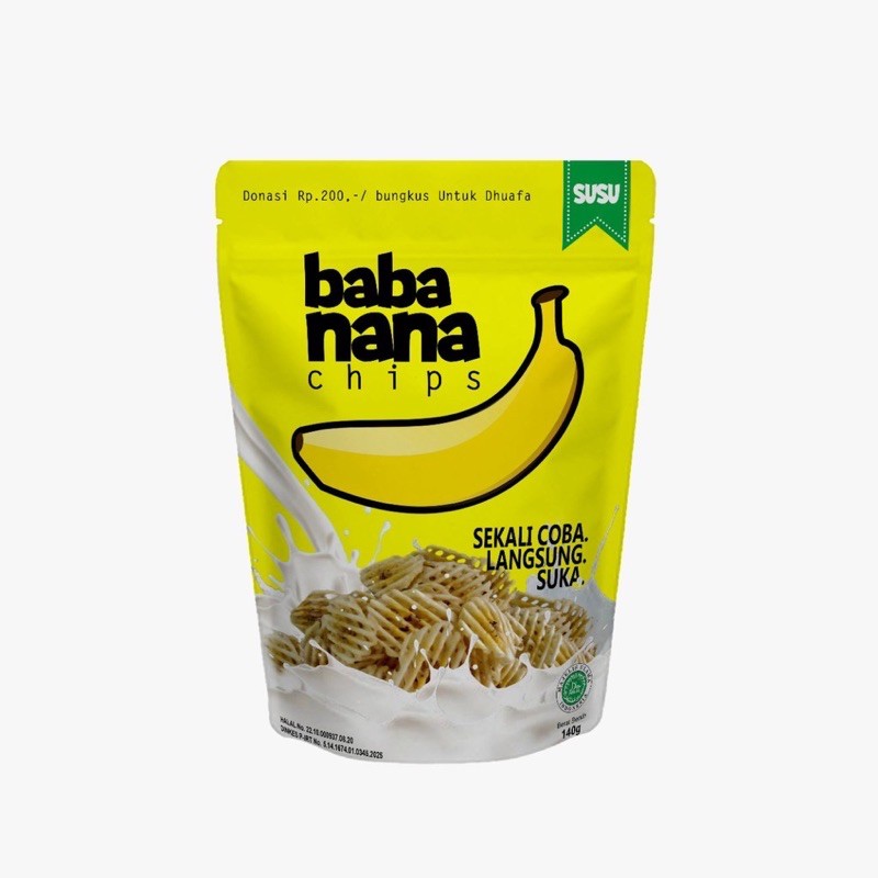 Keripik Pisang Baba Nana Chips