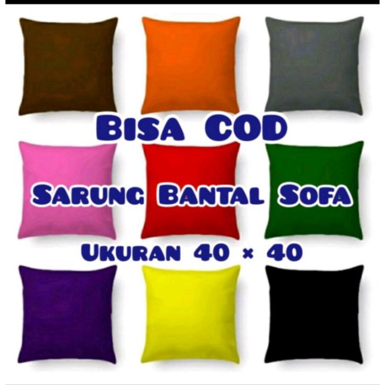 Sarung Sarung Bantal sofa Minimalis Ruang Tamu ukuran 40x40