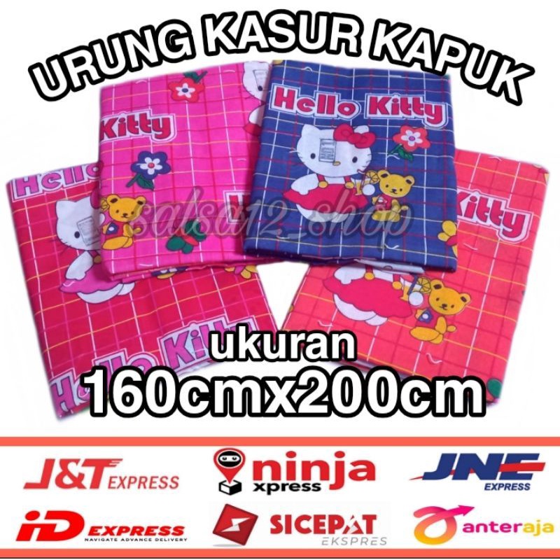 (160x200)URUNG KASUR KAPUK GEBLUG/KULIT KASUR KAPUK QUEEN
