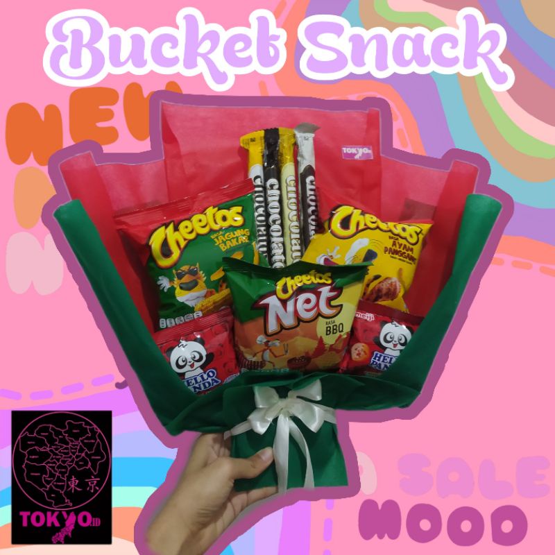 

bucket snack murah / bucket makanan murah / kado wisuda murah