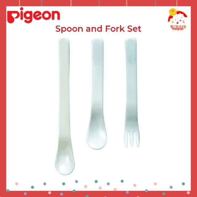 Pigeon Spoon and Fork Set