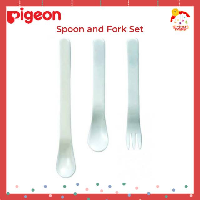 Pigeon Spoon and Fork Set