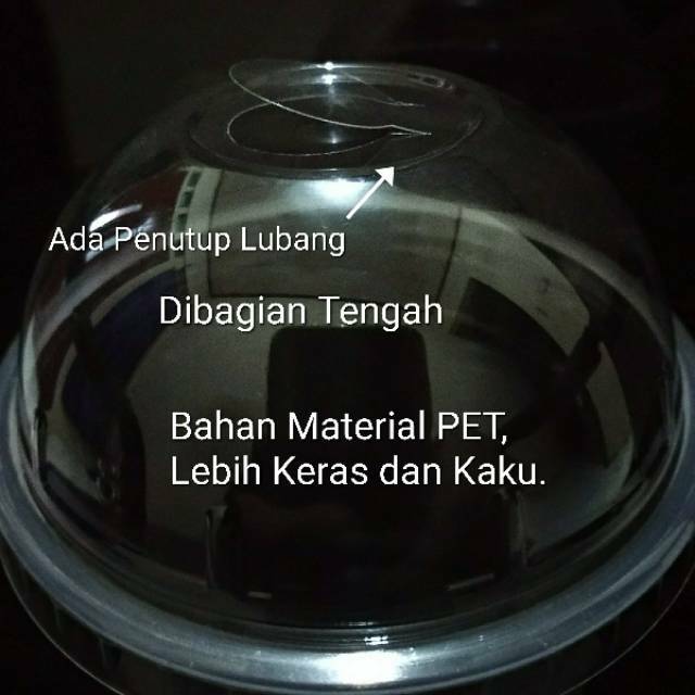 

DOME LID CUP PP TUTUP CEMBUNG GELAS PLASTIK BAHAN PET 12oz - 22oz 16oz 18oz 12 oz 14 oz 16 oz 22 oz