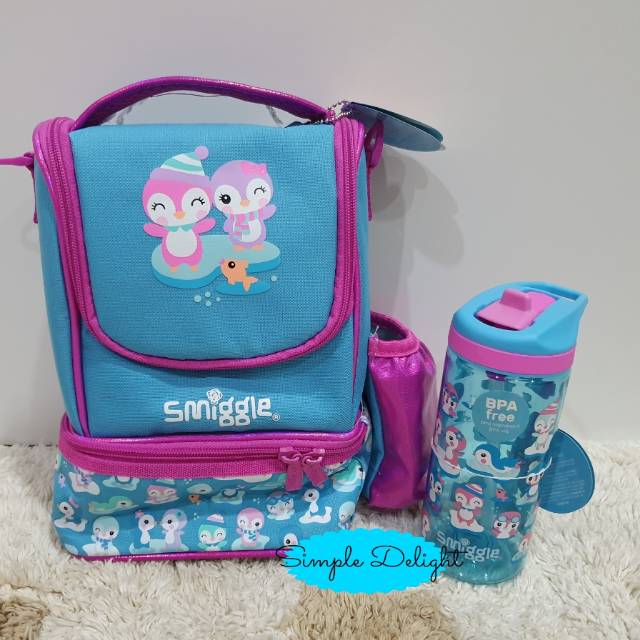 Smiggle Bounce Junior Lunchbox set 1
