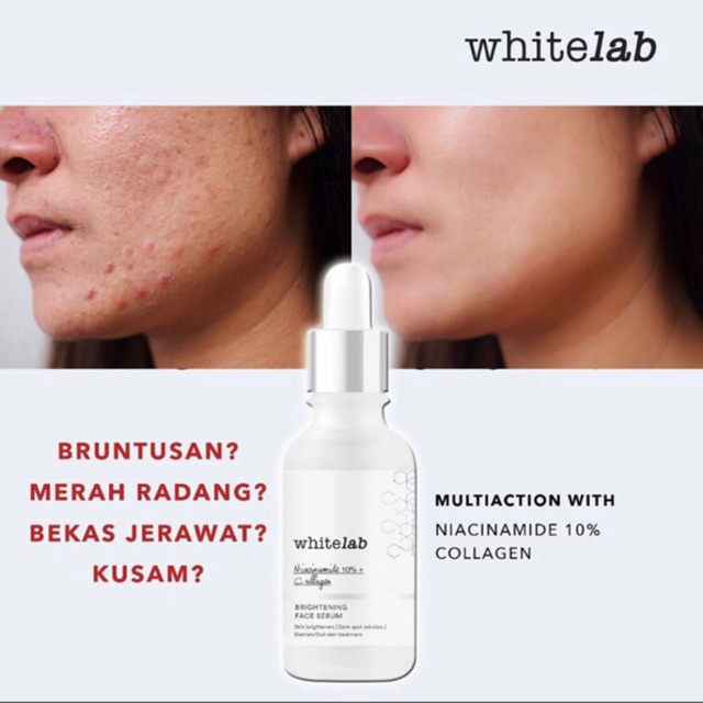white lab brightening serum