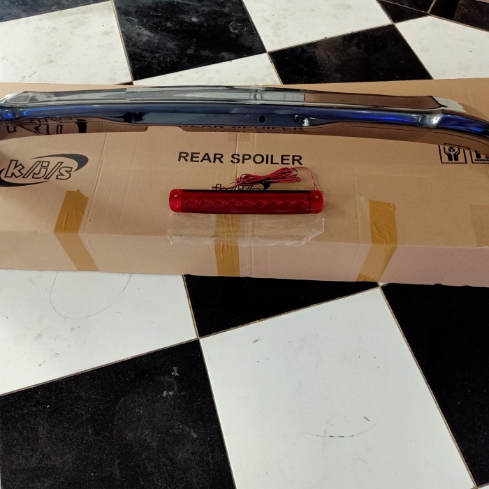 spoiler honda brio mugen plastik