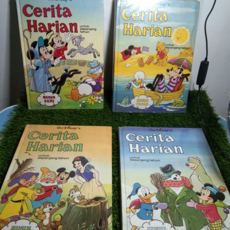 Paket 4 Buku anak preloved second bekas Cerita Harian Untuk Sepanjang Tahun